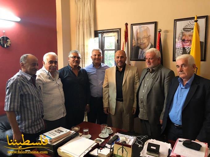 أبو العردات يستقبل مسؤول حركة "حماس" في لبنان