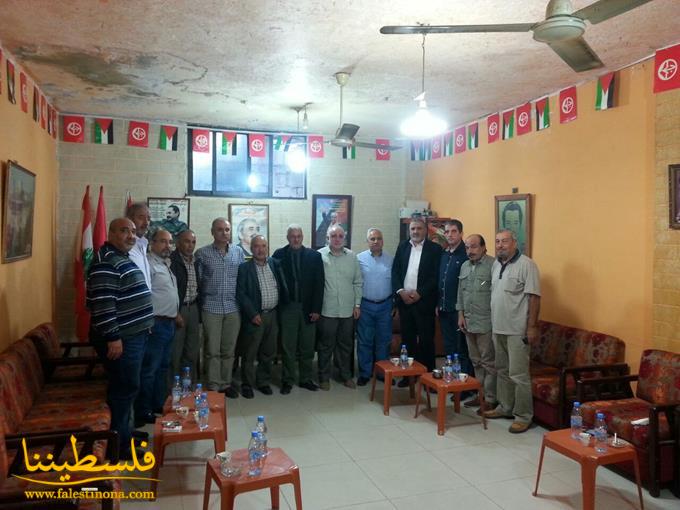 حركة "فتح" - قيادة منطقة صيدا تلتقي الجبهة الشَّعبية والعميد العرموشي