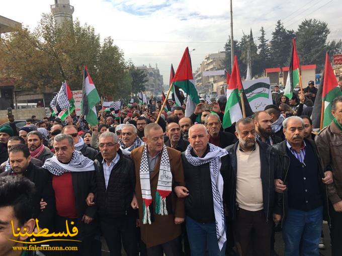 مسيرةٌ كشفيّةٌ حاشدةٌ في البقاع الأوسط نُصرةً للقدس عاصمة فلسطين الأبديّة