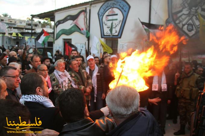 حركة "فتح" – شعبة المية ومية تضيء شعلة إنطلاقتها الـ 53