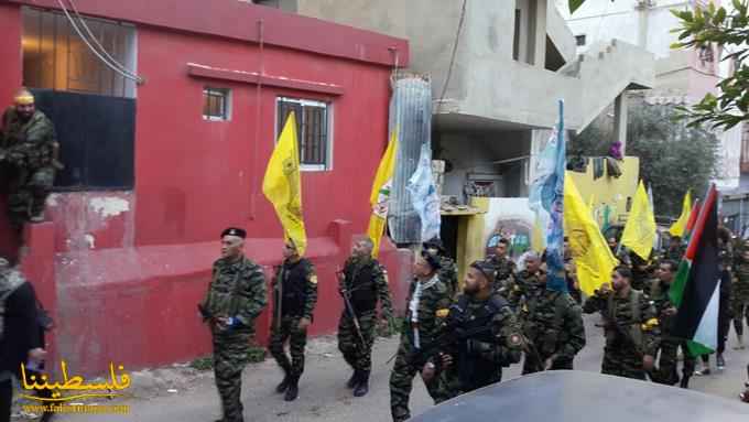 حركة "فتح" تضيء شعلة إنطلاقتها الـ "53" في مخيم البرج الشَّمالي