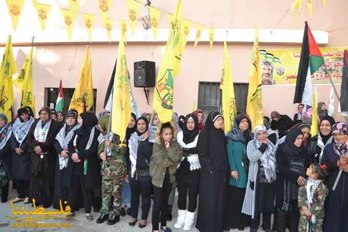 حركة "فتح" تحيي يوم الشَّهيد الفلسطيني بمسيرةٍ جماهيريةٍ حاشدةٍ في مخيم البرج الشَّمالي