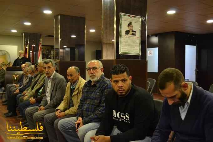 سفارة دولة فلسطين في لبنان وحركة "فتح" تتقبَّلان التعازي باستشهاد القائد "أبو الفتح"