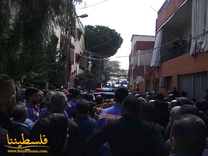 حركة "فتح" تُشارك في تشييع جثامين عائلة الدوالي في النبطية