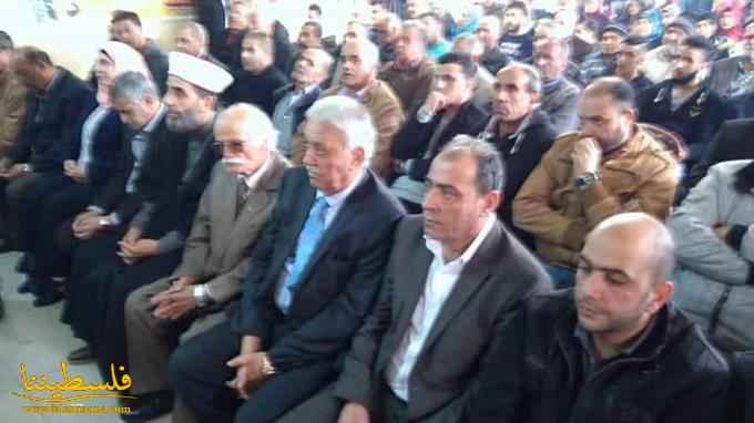 حشدٌ جماهيريٌّ يُحْيي الذكرى السنوية الأولى لاستشهاد العميد نايف عثمان في البقاع