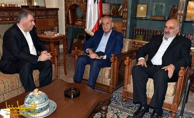 السفير دبور يُقدِّر حرصَ الرئيس برّي على إنهاء الانقسام الفلسطيني