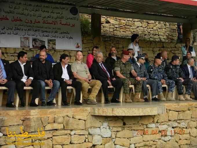 الاتحاد الفلسطيني يُشارك في بطولة العرب العسكريّة والمدنيّة في رياضة شد الحبل في بيروت