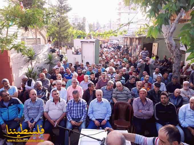 "فتح" تُشارك الانتفاضة في مهرجانٍ جماهيريٍ حاشد في البداوي