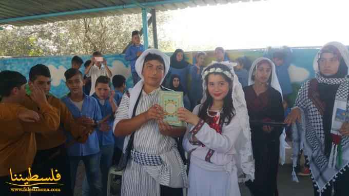عرسٌ فلسطينيٌّ في مدرسة العوجا إحياءً للنكبة