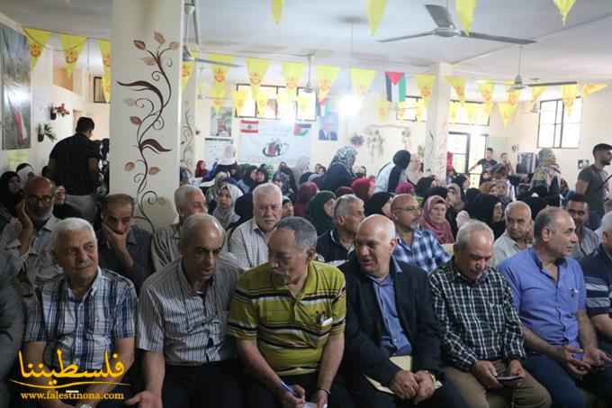 حركة "فتح"- منطقة صيدا تُحيي ذكرى النَّكبة بمهرجانٍ سياسيٍّ