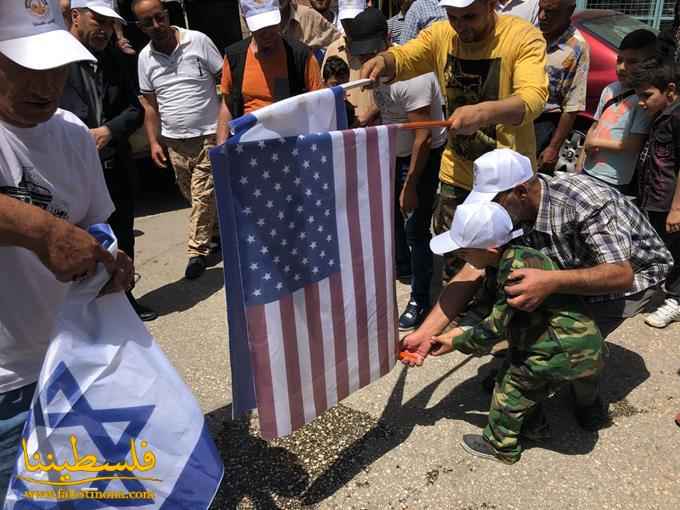 مسيرةٌ حاشدةٌ في مخيّم الجليل -بعلبك إحياءً لـ"يوم القدس العالمي"