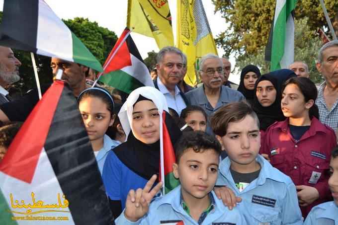 وفودٌ فلسطينيّةٌ ولبنانيّةٌ وعربيّةٌ تَؤمُّ مثوى شهداء الثورة الفلسطينية في شاتيلا صبيحة العيد