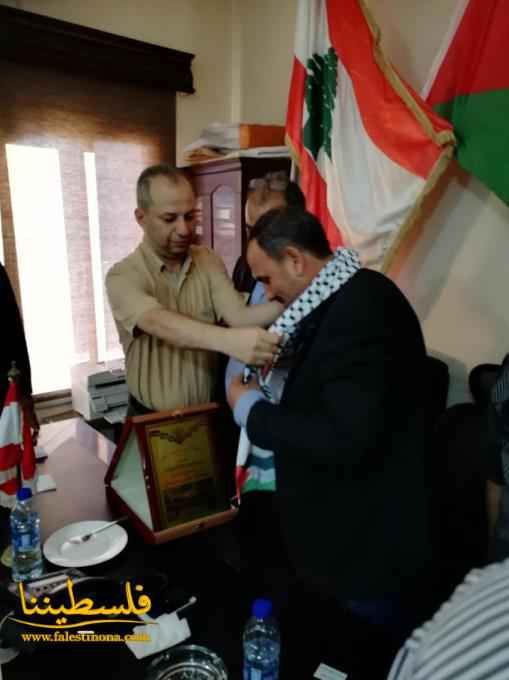 حركة "فتح" في البقاع تكرِّم رئيس بلدية بدنايل والمجلس البلدي