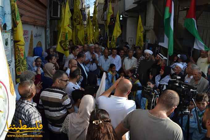 مخيَّمات بيروت تلتفُّ حول القيادة الفلسطينية شجبًا لـ"صفقة القرن" ورفضًا ليهودية الدولة