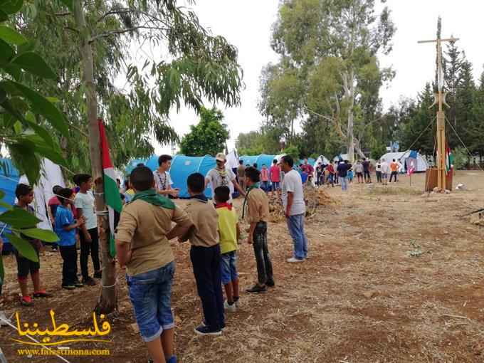 افتتاح مخيم الشّهيد القائد جمال خليل في كلية سبلين