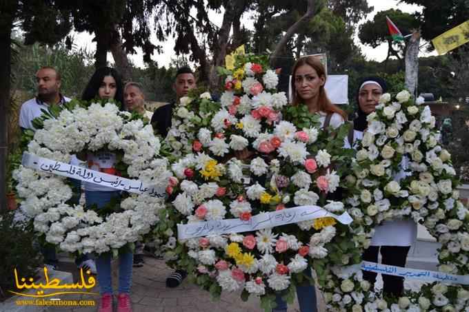 (تحت المقال - 7) - وفودٌ رسمية وشعبية تُكلِّل أضرحة الشهداء بالورود في مخيَّمات بيروت صبيحة عيد الأضحى