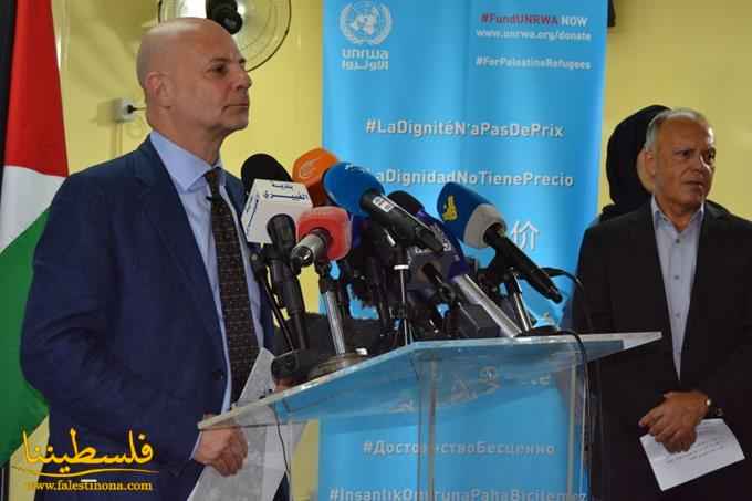 رغم الضائقة المالية وكالة الأونروا في لبنان تفتتح العام الدراسي الجديد 2018-2019