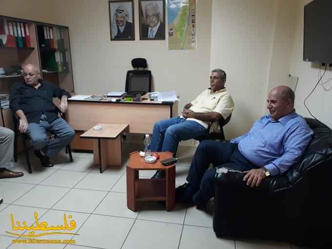 نائب مدير "الأونروا" في لبنان تزور مقرَّ لجنة المتابعة المركزيّة للجان الشعبية