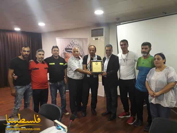 الاتحاد الفلسطيني لكرة القدم – فرع الشتات/ لبنان يُنظِّم محاضرةً حول قانون التحكيم