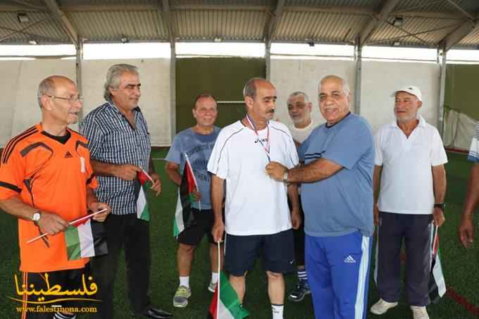 نادي الجليل الفلسطيني - مخيم برج الشمالي يكرِّم اللاعبين القدامى في كرة القدم