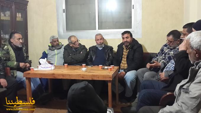لقاءٌ أخوي يجمع بين الفصائل الفلسطينية وفعاليات حي تل الزعتر في مخيَّم البداوي