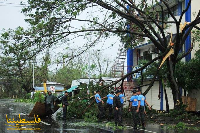الإعصار "كاموري" يضرب الفلبين ويجبر السلطات على إغلاق مطار مانيلا