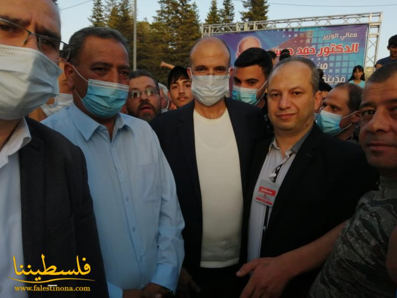 قيادة حركة "فتح" في البقاع تلبي دعوة "تجمُّع شباب بعلبك" لتكريم الوزير حمد حسن