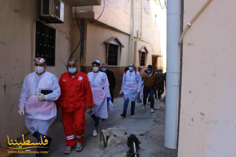 الجيش الأبيض في مستشفى الهمشري يتوجه إلى مخيم الرشيدية لمتابعة مرضى كورونا
