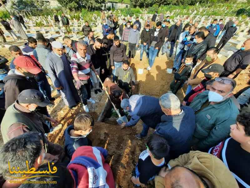 قيادة حركة "فتح" تشيع الشهيد المناضل يوسف عودة في مخيم المية ومية