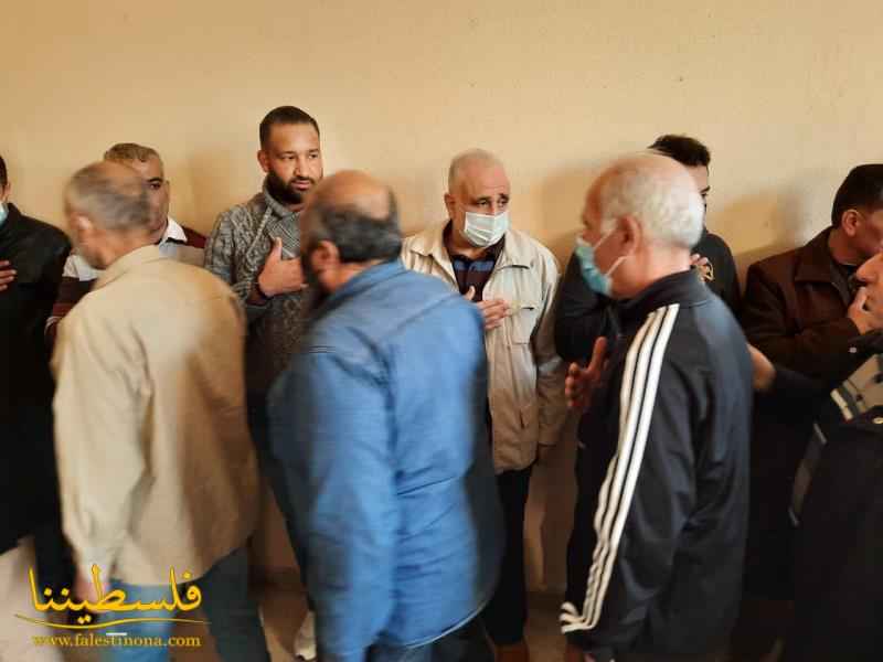 قيادة حركة "فتح" تشيع الشهيد المناضل يوسف عودة في مخيم المية ومية