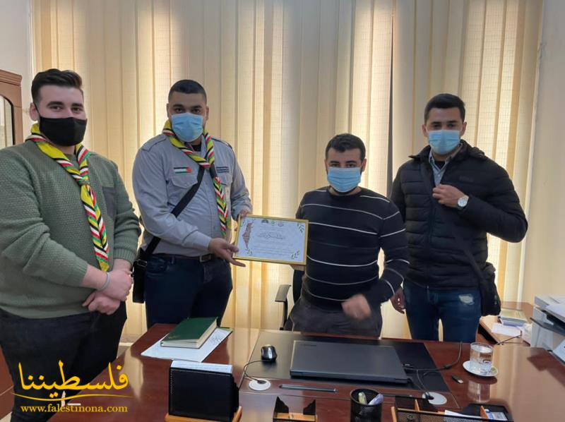 المكتب الحركي الكشفي في بيروت يكرِّم المؤسسات التي ساهمت في مكافحة فيروس كورونا