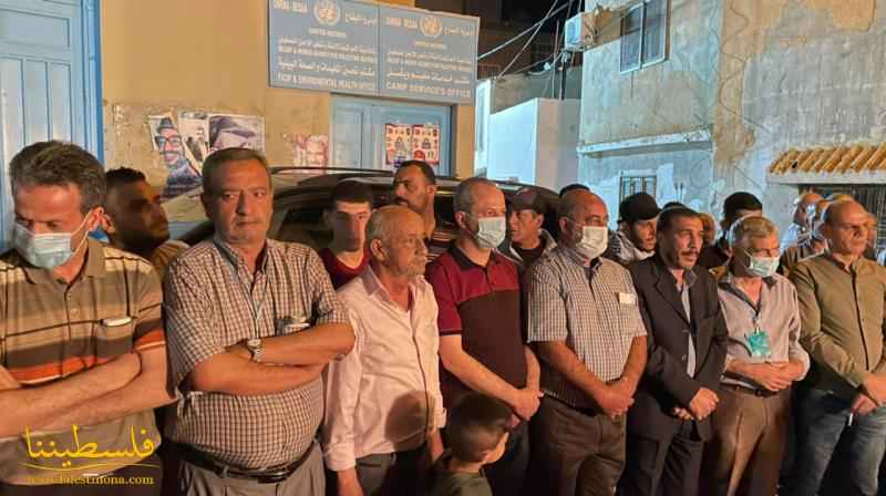 مسيرةٌ جماهيريةٌ في مخيّم الجليل تضامنًا مع أهلنا المرابطين في المسجد الأقصى المبارك