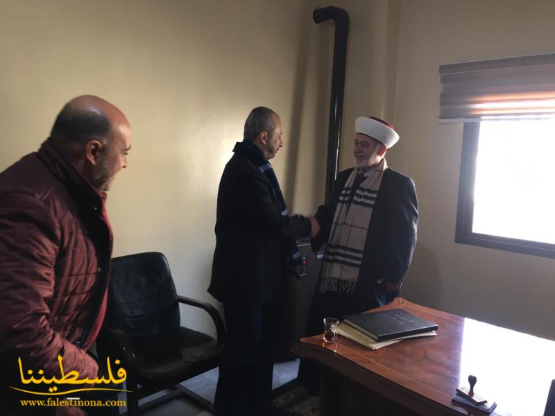 حركة "فتح" في البقاع تزور قاضي المحكمة الشرعيّة السنية في بعلبك