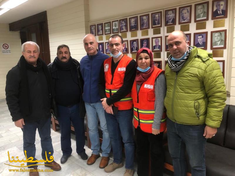 وفد من حركة "فتح" ووحدة الإسعاف والطوارئ في الهمشري يلتقي نقيب الأطباء اللبنانيين في الشّمال