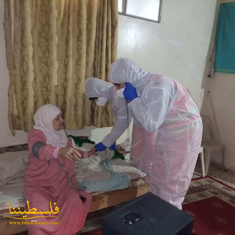 وحدة الإسعاف والطوارئ لمستشفى الهمشري تجري فحوصات "PCR" في مخيم البداوي