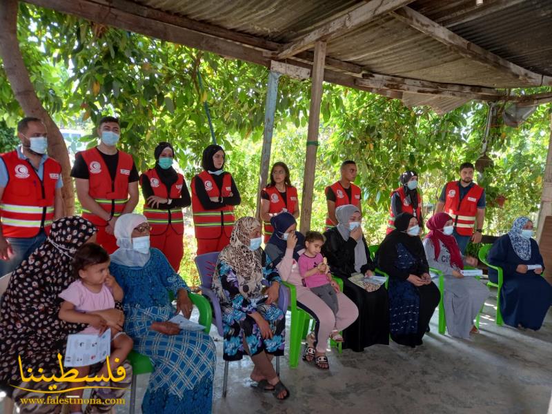 نشاطٌ مشتركٌ لمستشفى الهمشري وجمعية المساعدات الشَّعبية للإغاثة والتنمية في عين الحلوة
