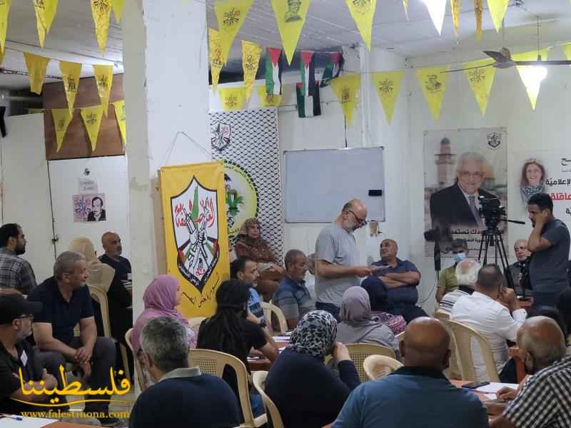 حركة "فتح" في صيدا تفتتح دورة الشهيدة شيرين أبو عاقلة التنظيمية