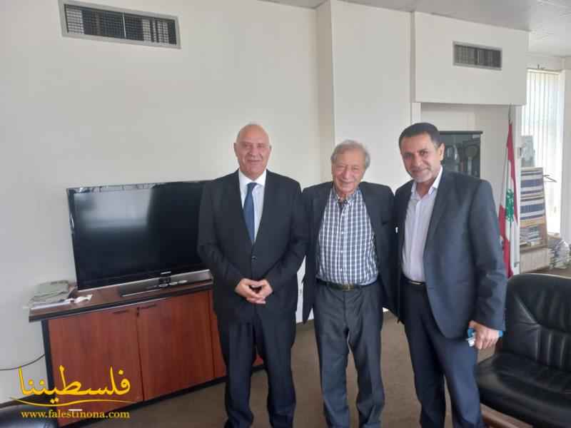 خليفة يبحث مع رئيس المجلس الوطني للإعلام تعزيز التعاون بين إعلام حركة "فتح" والإعلام اللبناني