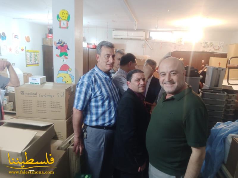 اللَّجنة الإدارية للهلال الأحمر الفلسطيني في لبنان تزورُ منطقة البقاع