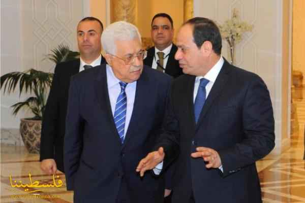 السيد الرئيس يلتقي نظيره المصري
