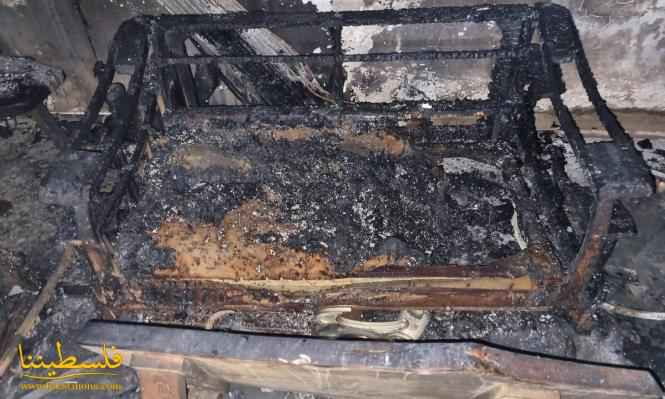 10 إصابات في حريق منزل في بيت صفافا
