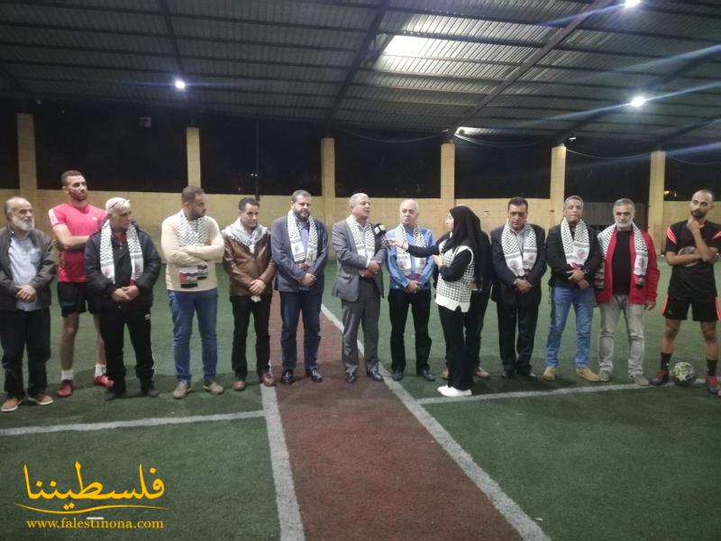الأمن الوطني يفوز على نادي المصطفى في مبارة كرة قدم إحياءً لذكرى استشهاد "أبو عمار" ويوم شهيد المقاومة