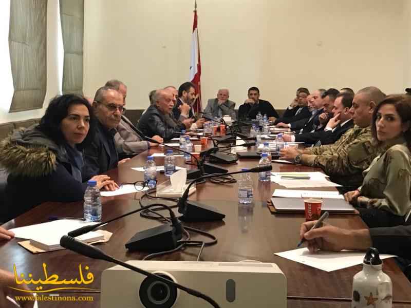 اجتماع بين لجنة الحوار اللبناني الفلسطيني وهيئة العمل الفلسطيني يبحث سبل التنسيق ومتابعة القضايا المشتركة