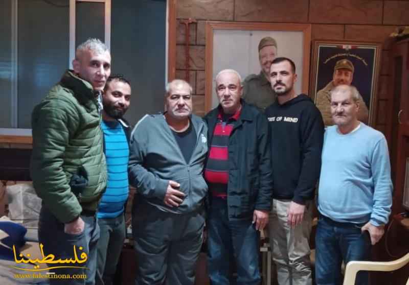حركة "فتح" تزور شخصياتٍ وطنيةً في مخيّم البداوي