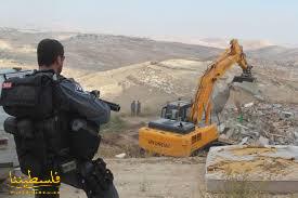 الاحتلال يهدم مشتلا ويعتقل ثلاثة شبان في الجيب شمال غرب القدس