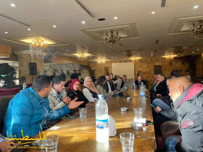 المكتب الحركي للمهندسين في البقاع يُحيي يوم المهندس الفلسطيني بتنظيم حفل غداء