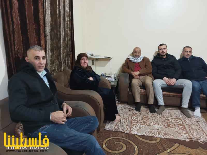 حركة "فتح" تعود بعض المرضى في مخيّم البداوي