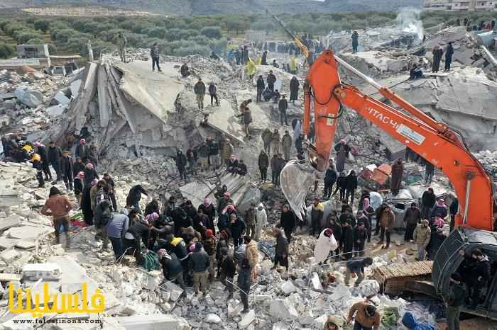أكثر من 2458 قتيلا في سوريا وتركيا إثر زلزال...