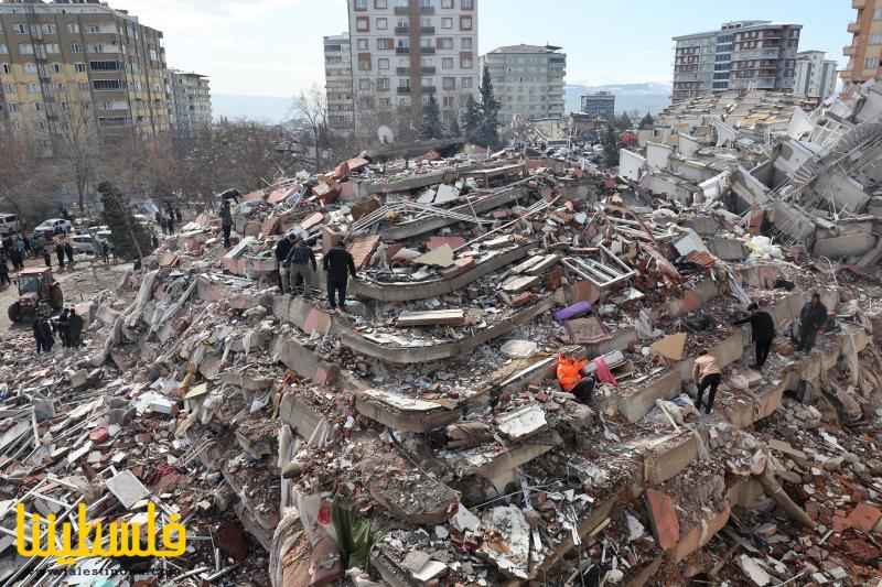 ارتفاع حصيلة الضحايا الفلسطينيين جراء الزلزال في تركيا وسوريا ...