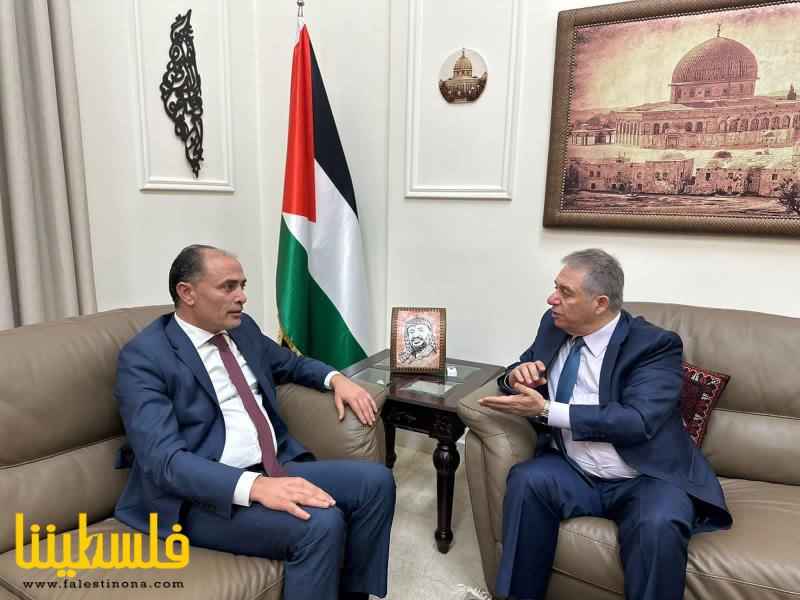 السفير دبور يلتقي السفير التونسي في لبنان